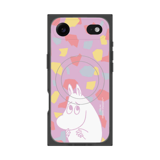 プレミアムスクエアケース with MagSafe［ MOOMIN - Fearful face - color ］