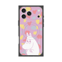 プレミアムスクエアケース with MagSafe［ MOOMIN - Fearful face - color ］