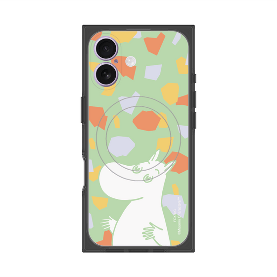 プレミアムスクエアケース with MagSafe［ MOOMIN - Sparkling face - color ］