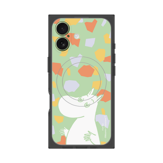 プレミアムスクエアケース with MagSafe［ MOOMIN - Sparkling face - color ］