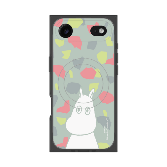 プレミアムスクエアケース with MagSafe［ MOOMIN - Troubled face - color ］