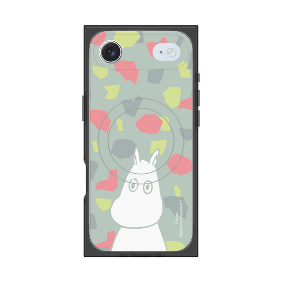 プレミアムスクエアケース with MagSafe［ MOOMIN - Troubled face - color ］
