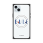 プレミアムスクエアケース with MagSafe［ ELLE×マイメロディ＆クロミ - ロゴ ］
