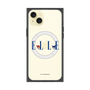 プレミアムスクエアケース with MagSafe［ ELLE×マイメロディ＆クロミ - ロゴ ］