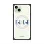 プレミアムスクエアケース with MagSafe［ ELLE×マイメロディ＆クロミ - ロゴ ］