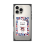 プレミアムスクエアケース with MagSafe［ ELLE×マイメロディ＆クロミ - トリコロールカラーグラフィック5 ］