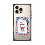 プレミアムスクエアケース with MagSafe［ ELLE×マイメロディ＆クロミ - トリコロールカラーグラフィック5 ］