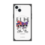 プレミアムスクエアケース with MagSafe［ ELLE×マイメロディ＆クロミ - 表紙風 ］