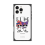 プレミアムスクエアケース with MagSafe［ ELLE×マイメロディ＆クロミ - 表紙風 ］