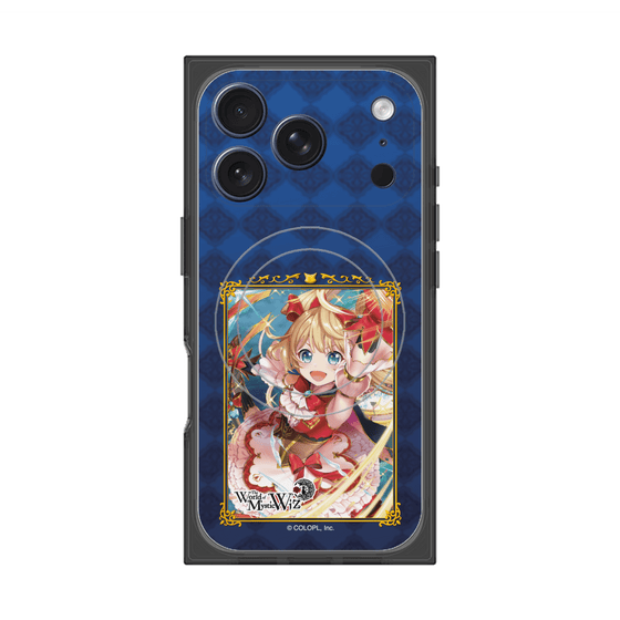 プレミアムスクエアケース with MagSafe［ クイズRPG 魔法使いと黒猫のウィズ - アリエッタ ］
