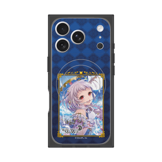 プレミアムスクエアケース with MagSafe［ クイズRPG 魔法使いと黒猫のウィズ - クレティア ］