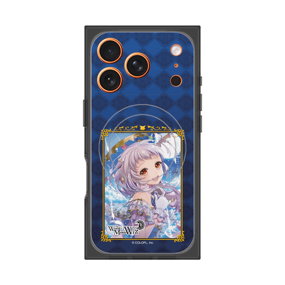 プレミアムスクエアケース with MagSafe［ クイズRPG 魔法使いと黒猫のウィズ - クレティア ］