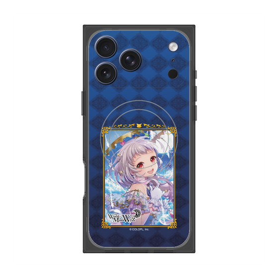 プレミアムスクエアケース with MagSafe［ クイズRPG 魔法使いと黒猫のウィズ - クレティア ］