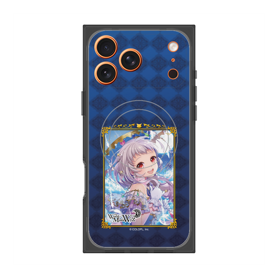 プレミアムスクエアケース with MagSafe［ クイズRPG 魔法使いと黒猫のウィズ - クレティア ］