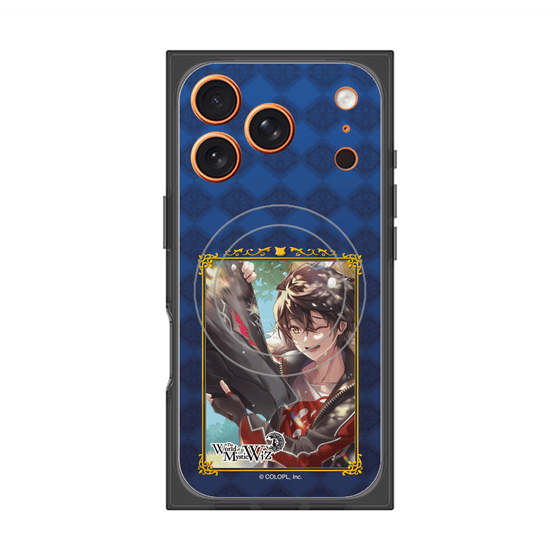 プレミアムスクエアケース with MagSafe［ クイズRPG 魔法使いと黒猫のウィズ - キワム ］