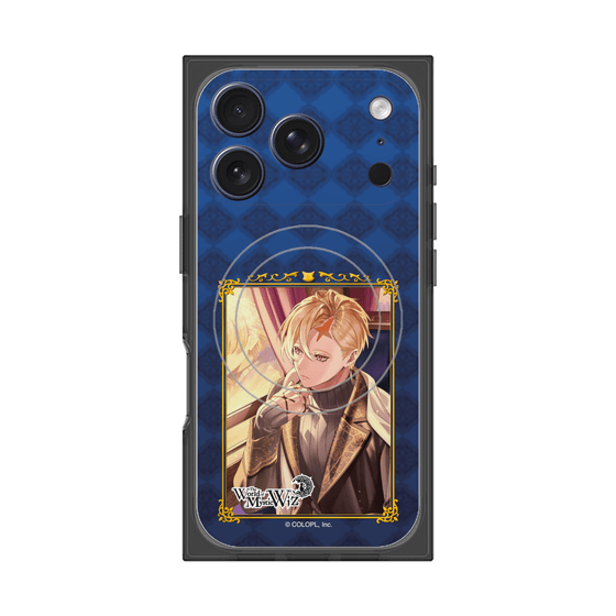 プレミアムスクエアケース with MagSafe［ クイズRPG 魔法使いと黒猫のウィズ - ヴィレス ］