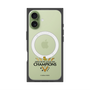 プレミアムスクエアケース with MagSafe［ 福岡ソフトバンクホークス - PERSOL PACIFIC LEAGUE 2025 CHAMOIONS ロゴ - クリア ］