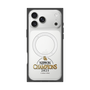 プレミアムスクエアケース with MagSafe［ 福岡ソフトバンクホークス - NIPPON CHAMPIONS 2025 ロゴ - クリア ］