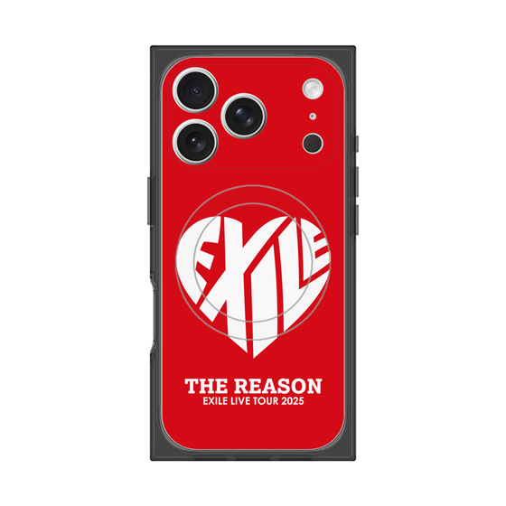 プレミアムスクエアケース with MagSafe［ EXILE LIVE TOUR 2025 "THE REASON" - ハートロゴ ］