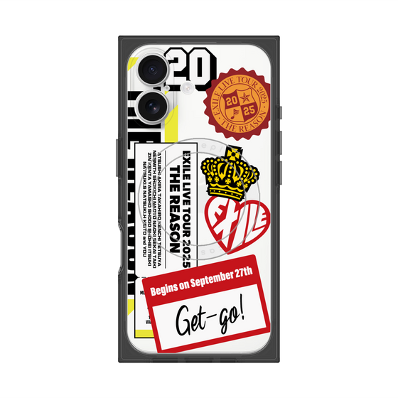 プレミアムスクエアケース with MagSafe［ EXILE LIVE TOUR 2025 "THE REASON" - ステッカー ］