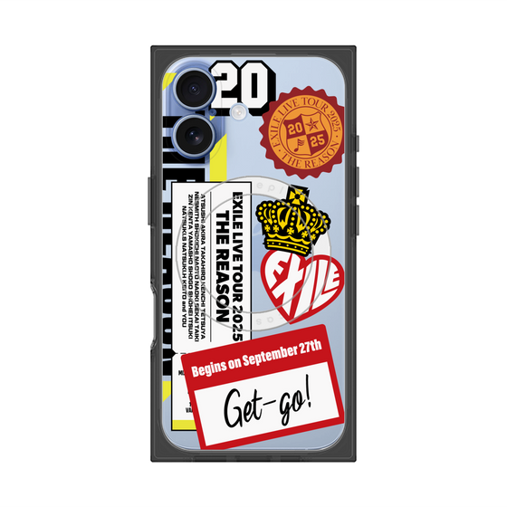 プレミアムスクエアケース with MagSafe［ EXILE LIVE TOUR 2025 "THE REASON" - ステッカー ］