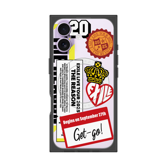 プレミアムスクエアケース with MagSafe［ EXILE LIVE TOUR 2025 "THE REASON" - ステッカー ］