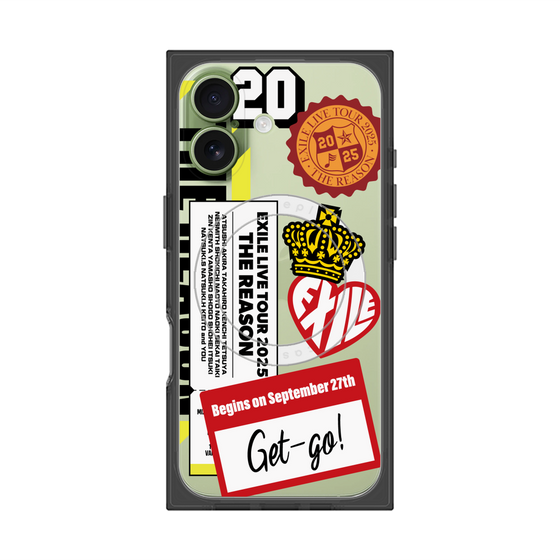 プレミアムスクエアケース with MagSafe［ EXILE LIVE TOUR 2025 "THE REASON" - ステッカー ］