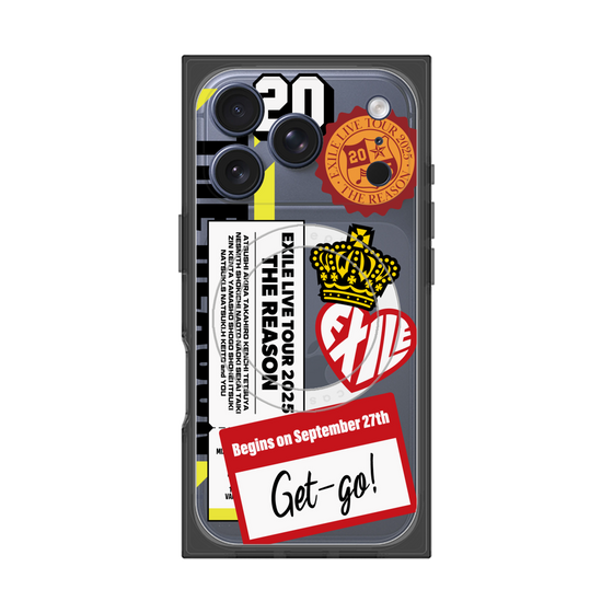 プレミアムスクエアケース with MagSafe［ EXILE LIVE TOUR 2025 "THE REASON" - ステッカー ］