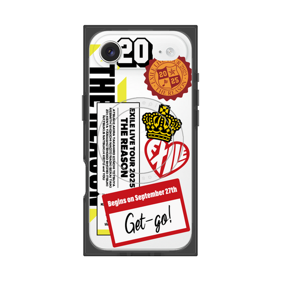 プレミアムスクエアケース with MagSafe［ EXILE LIVE TOUR 2025 "THE REASON" - ステッカー ］