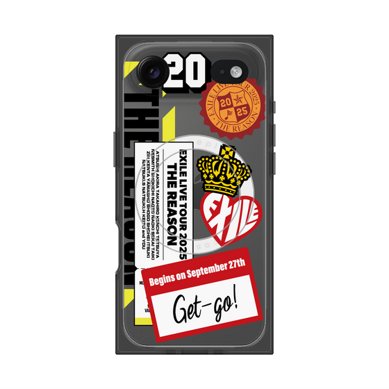 プレミアムスクエアケース with MagSafe［ EXILE LIVE TOUR 2025 "THE REASON" - ステッカー ］