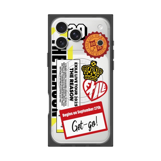 プレミアムスクエアケース with MagSafe［ EXILE LIVE TOUR 2025 "THE REASON" - ステッカー ］