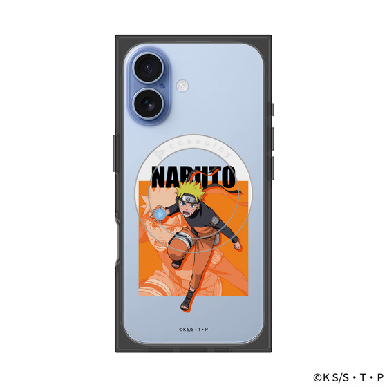 プレミアムスクエアケース with MagSafe［ NARUTO -ナルト- 疾風伝 - うずまきナルト ］
