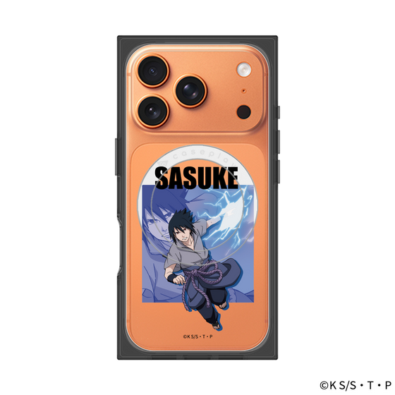 プレミアムスクエアケース with MagSafe［ NARUTO -ナルト- 疾風伝 - うちはサスケ ］