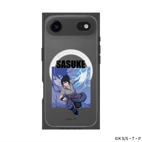 プレミアムスクエアケース with MagSafe［ NARUTO -ナルト- 疾風伝 - うちはサスケ ］