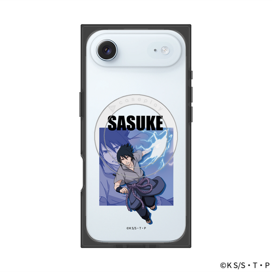 プレミアムスクエアケース with MagSafe［ NARUTO -ナルト- 疾風伝 - うちはサスケ ］