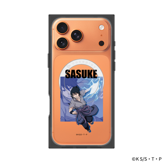 プレミアムスクエアケース with MagSafe［ NARUTO -ナルト- 疾風伝 - うちはサスケ ］