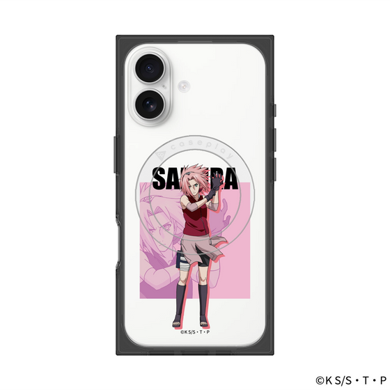 プレミアムスクエアケース with MagSafe［ NARUTO-ナルト- 疾風伝 - 春野サクラ ］