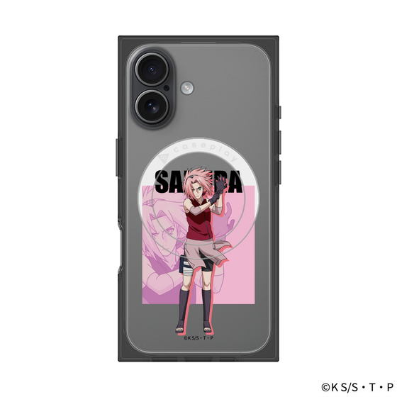 プレミアムスクエアケース with MagSafe［ NARUTO -ナルト- 疾風伝 - 春野サクラ ］