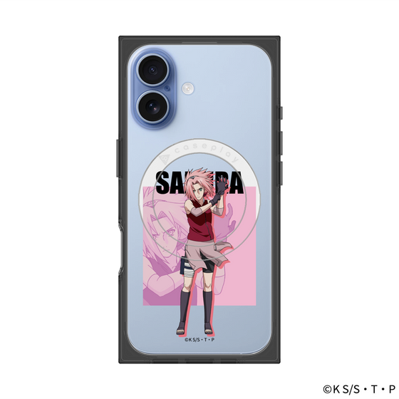 プレミアムスクエアケース with MagSafe［ NARUTO -ナルト- 疾風伝 - 春野サクラ ］