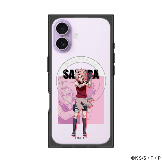 プレミアムスクエアケース with MagSafe［ NARUTO -ナルト- 疾風伝 - 春野サクラ ］