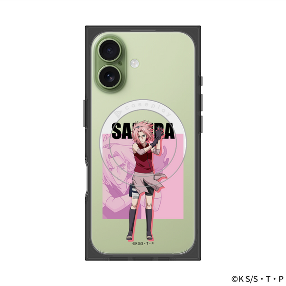 プレミアムスクエアケース with MagSafe［ NARUTO -ナルト- 疾風伝 - 春野サクラ ］