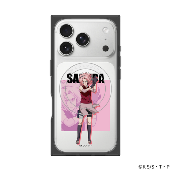 プレミアムスクエアケース with MagSafe［ NARUTO-ナルト- 疾風伝 - 春野サクラ ］