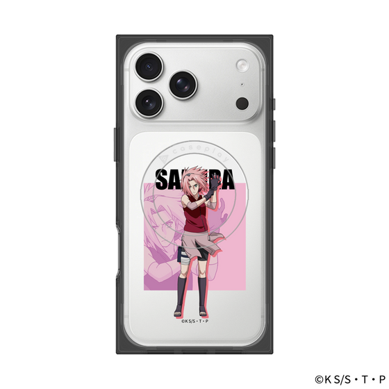 プレミアムスクエアケース with MagSafe［ NARUTO-ナルト- 疾風伝 - 春野サクラ ］