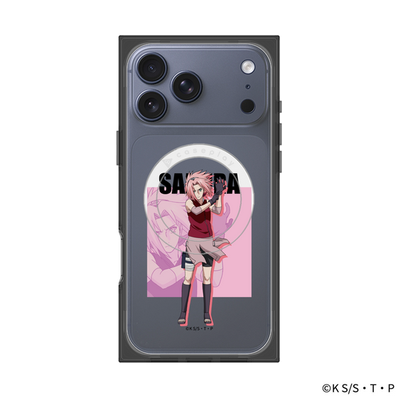 プレミアムスクエアケース with MagSafe［ NARUTO -ナルト- 疾風伝 - 春野サクラ ］