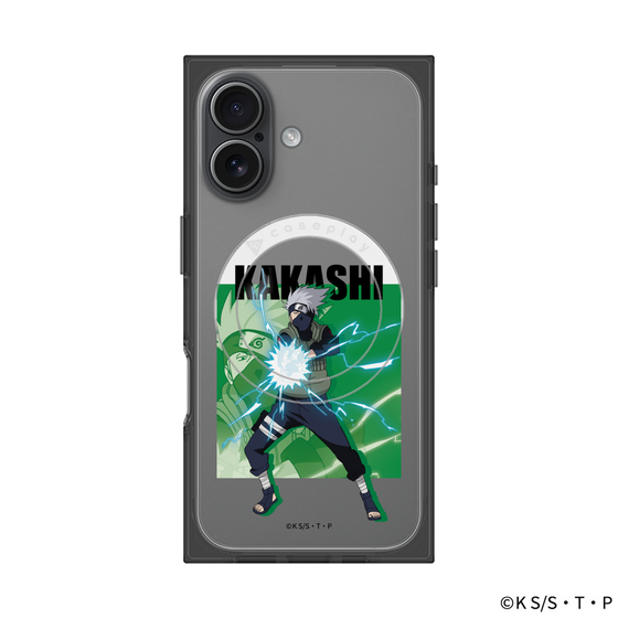 プレミアムスクエアケース with MagSafe［ NARUTO -ナルト- 疾風伝 - はたけカカシ ］