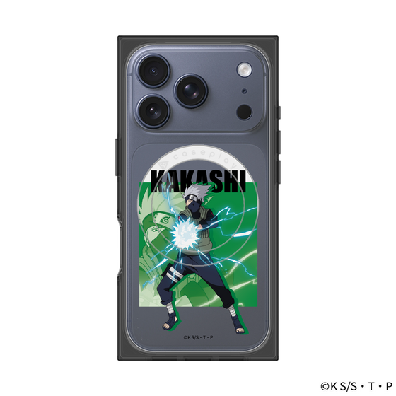 プレミアムスクエアケース with MagSafe［ NARUTO -ナルト- 疾風伝 - はたけカカシ ］