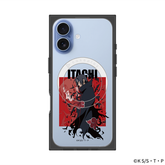 プレミアムスクエアケース with MagSafe［ NARUTO -ナルト- 疾風伝 - うちはイタチ ］