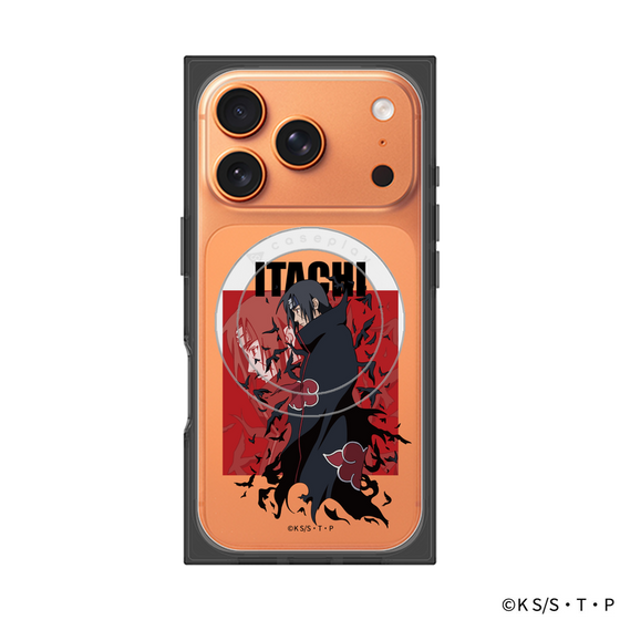 プレミアムスクエアケース with MagSafe［ NARUTO -ナルト- 疾風伝 - うちはイタチ ］