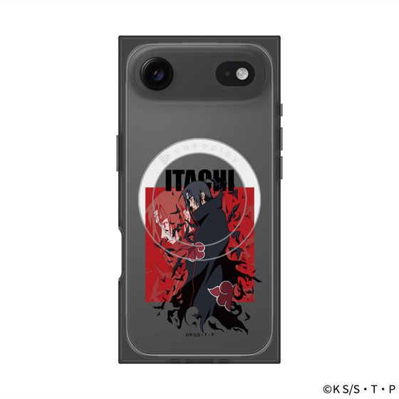 プレミアムスクエアケース with MagSafe［ NARUTO -ナルト- 疾風伝 - うちはイタチ ］