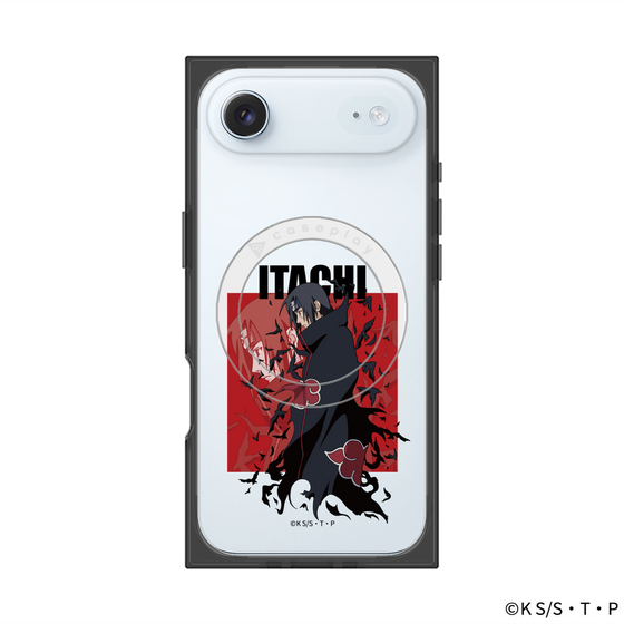 プレミアムスクエアケース with MagSafe［ NARUTO -ナルト- 疾風伝 - うちはイタチ ］